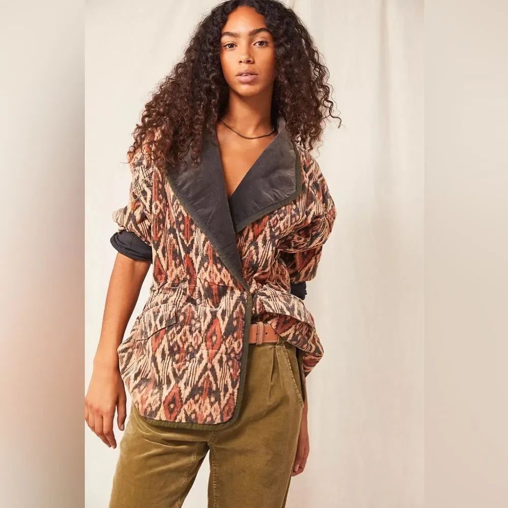 New Free People Ada Quilted Jacket Size S